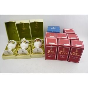 Set of 11 Royal Doulton Twelve Days of Christmas Goblets Limited Edition